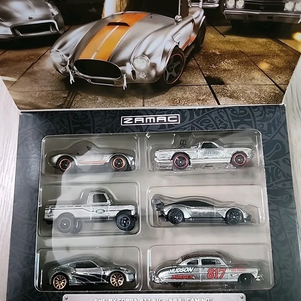 2024 Hot Wheels  Legends Tour Zamac Walmart  Exclusive 6 Pack Cars